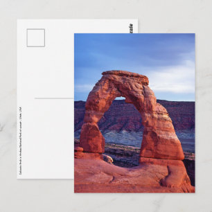 Delicate Arch in Arches National Park - Utah, USA Postcard