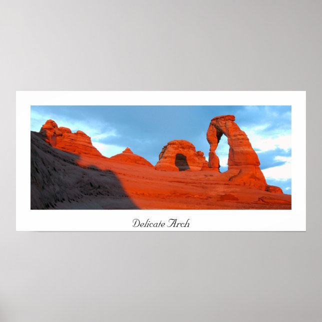 Delicate Arch Poster (Front)