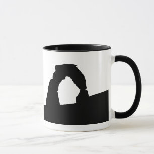 Delicate Arch Silhouette Mug