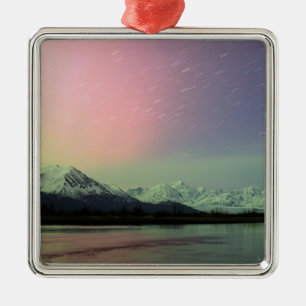 Delicate Aurora Metal Tree Decoration