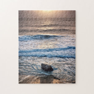 Delicate Beach Sunset Jigsaw Puzzle
