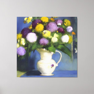 Delicate Blooms Wall Décor  Canvas Print