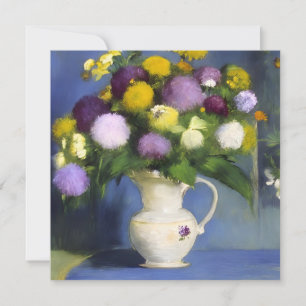 Delicate Blooms Wall Décor  Holiday Card