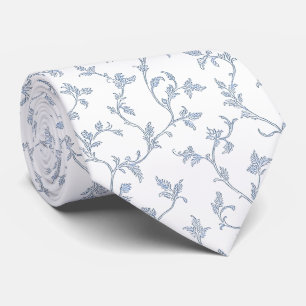 Delicate blue foliage tie