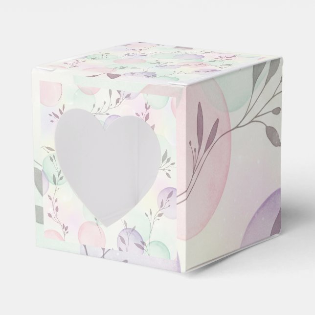  Delicate branches by Natasha Us   Favour Box (Front Side)