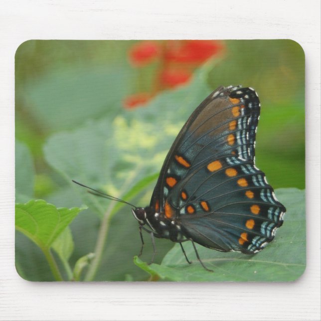Delicate Butterfly Mouse Mat (Front)