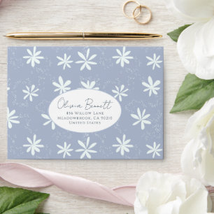Delicate Charm Floral Envelope