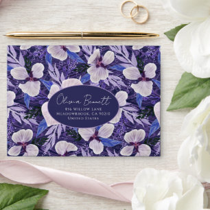 Delicate Charm Floral Envelope