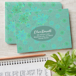 Delicate Charm Floral Envelope