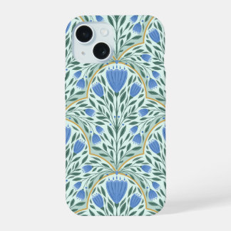 Delicate cornflowers iPhone 15 case