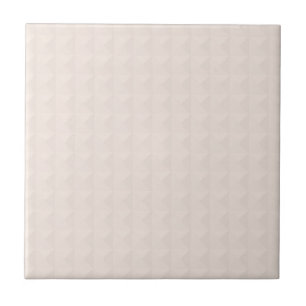 Delicate cream monochromatic tile