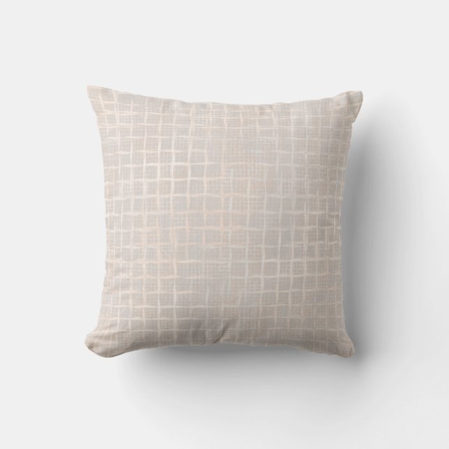 Delicate creamy textured. cushion (Front)