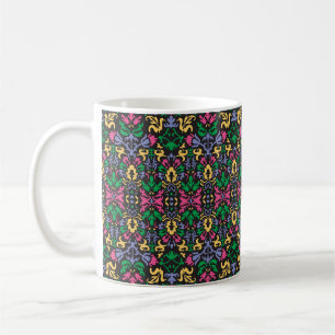 Delicate Damask Baroque Victorian Seamless Coffee Mug