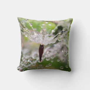 Delicate Dandelion Abstract Cushion