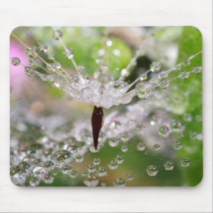 Delicate Dandelion Abstract Mouse Mat