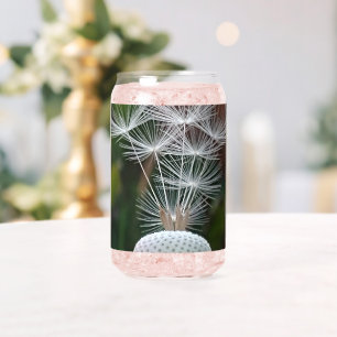 Delicate Dandelion Seeds  Can Glass