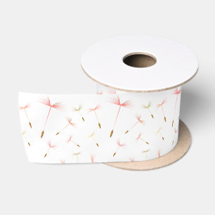 Delicate Dandelions Satin Ribbon