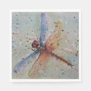DELICATE DRAGON FLY PARTY NAPKIN
