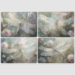 Delicate Dragonflies Tissue Paper