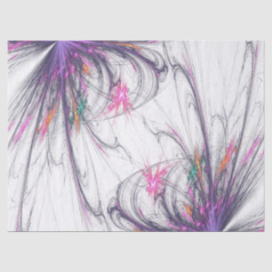Delicate Elegance Fractal Tissue Paper