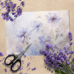Delicate, Elegant Purple Anemone Floral Decoupage Tissue Paper<br><div class="desc">Add a touch of delicate charm to your gifts and projects with our exquisite tissue paper featuring muted, beautiful flowers. Elevate your packaging and decoupage crafting with these elegant designs, perfect for weddings, birthdays, and special occasions. Shop now and make every presentation a work of art! -- Commercial Usage is...</div>