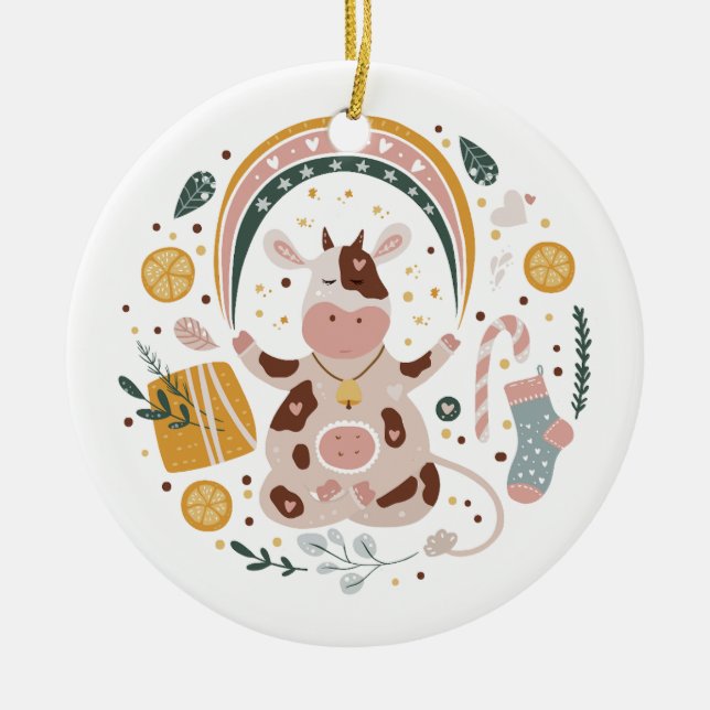 Delicate Filigree Snowflake Ornament (Front)