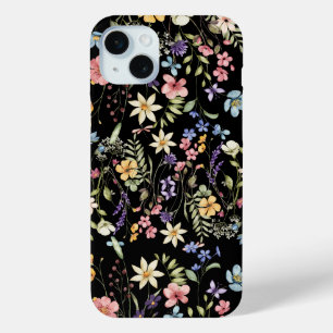 Delicate Floral iPhone 15 Mini Case