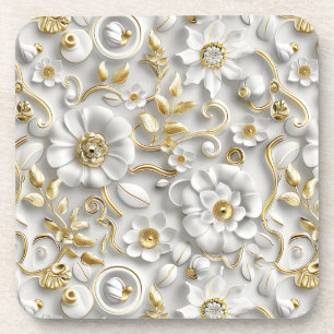 Delicate Floral Coaster