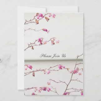 Delicate Floral Invitation