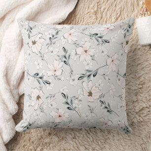 Delicate floral pattern. cushion