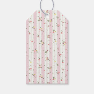 Delicate Floral Pattern Gift Tags