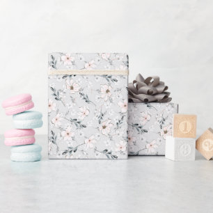 Delicate floral pattern. wrapping paper