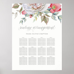 Delicate Floral   Seating Chart