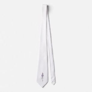 Delicate Floral Tie