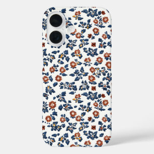 Delicate Flowers Floral Pattern iPhone 16 Case