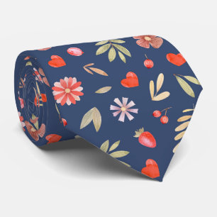 Delicate Flowers & Flowers Tie