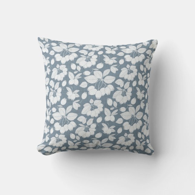 Delicate Foliage Accent Pillow (Front)