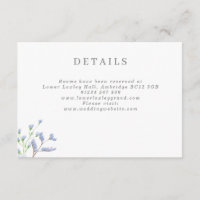 Delicate French Blue Regency Wedding Enclosure Car