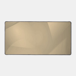 Delicate Gold Folds  Desk Mat