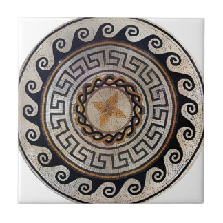 delicate greek tiles