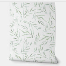 Delicate green foliage grey green