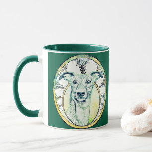 Delicate Greyhound  Mug