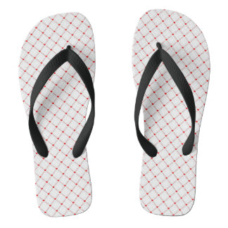 Delicate Hearts Flip Flops
