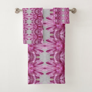 Delicate Hues Of Purple Bath Towel Set
