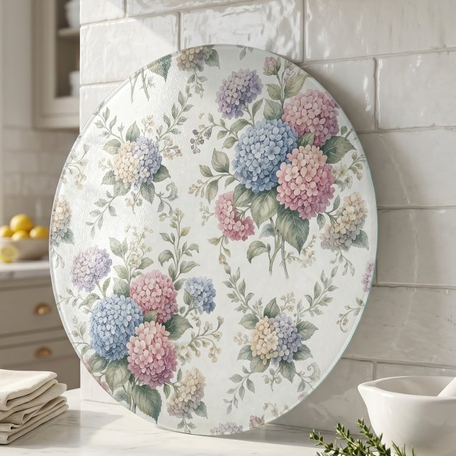 Delicate Hydrangea Flowers  Cutting Board (Creator Uploaded)