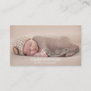 Delicate Initial Business Cards with Logo