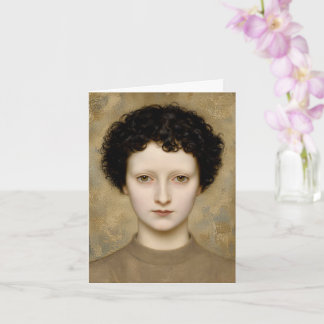 Delicate Intelligence – A Fine Art Portrait Card