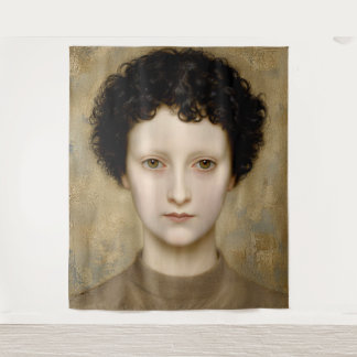 Delicate Intelligence – A Fine Art Portrait Tapestry