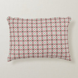 Delicate Intricate Funky Festive Christmas Pattern Decorative Cushion