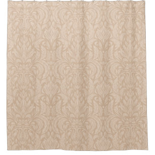 Delicate leaf shower curtain